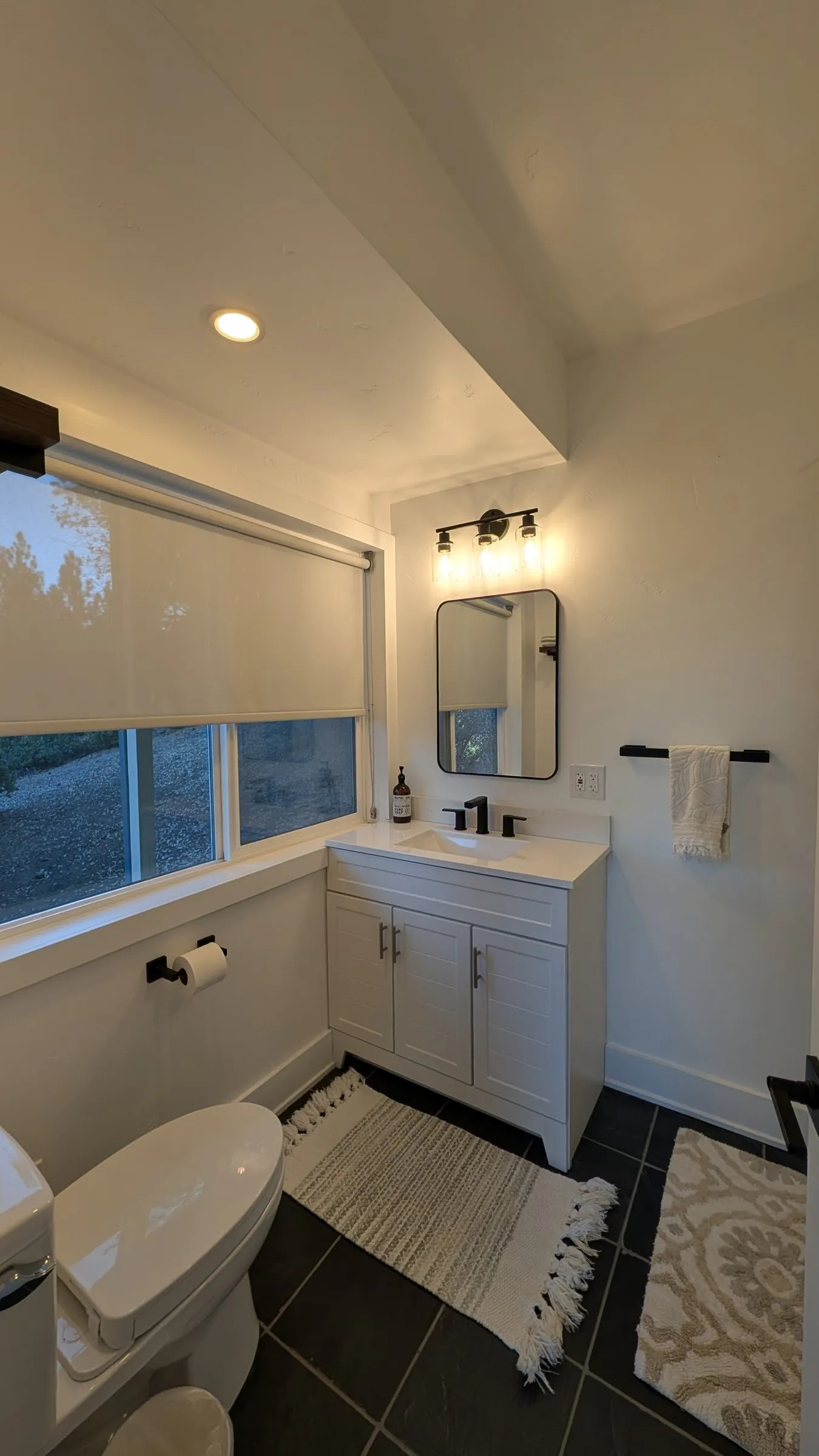 Ensuite bathroom of the lower primary suite